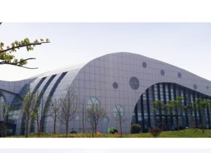 介休会议中心外景网架工程